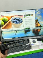 🔥 মাত্র ২০,০০০ টাকায় HP EliteDesk 800 Core i5 6th Gen, 8GB DDR4  128GB NVMe  24" IPS Borderless Slim Monitor - Image 2